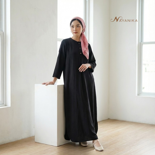Nayanika Pakaian Muslim Wanita Jamilah Dress
