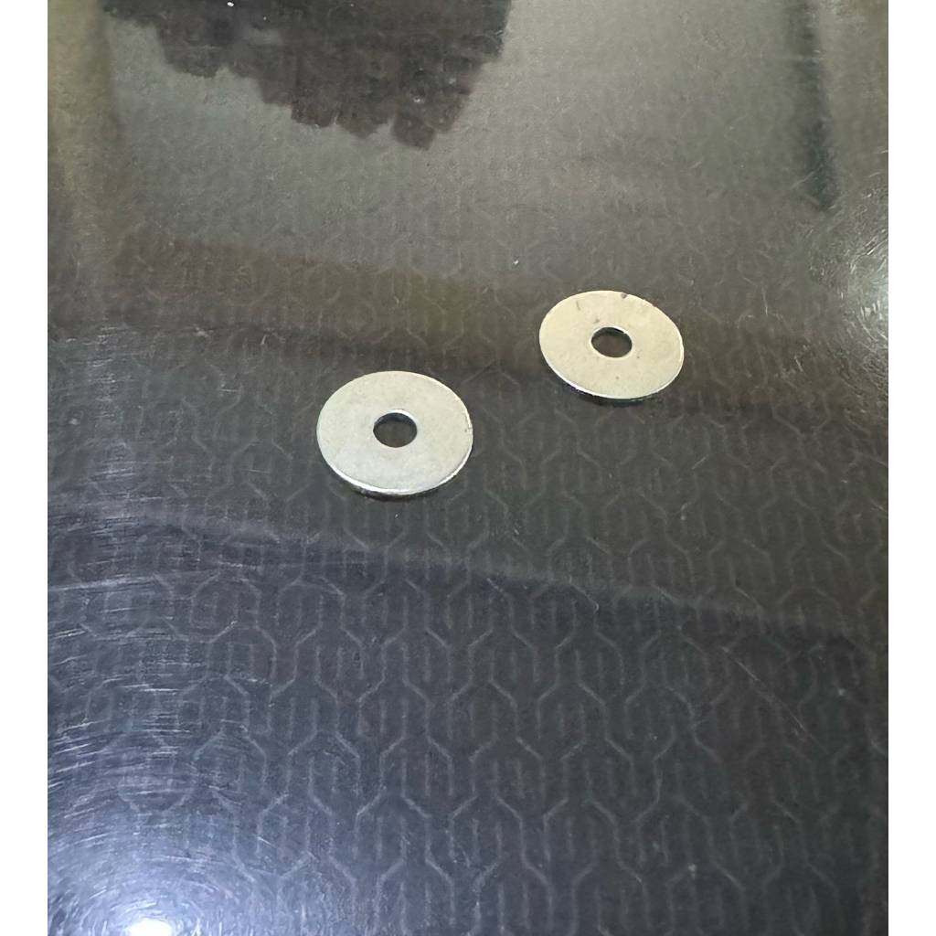 paket 200pcs  Ring plat M4 Lebar