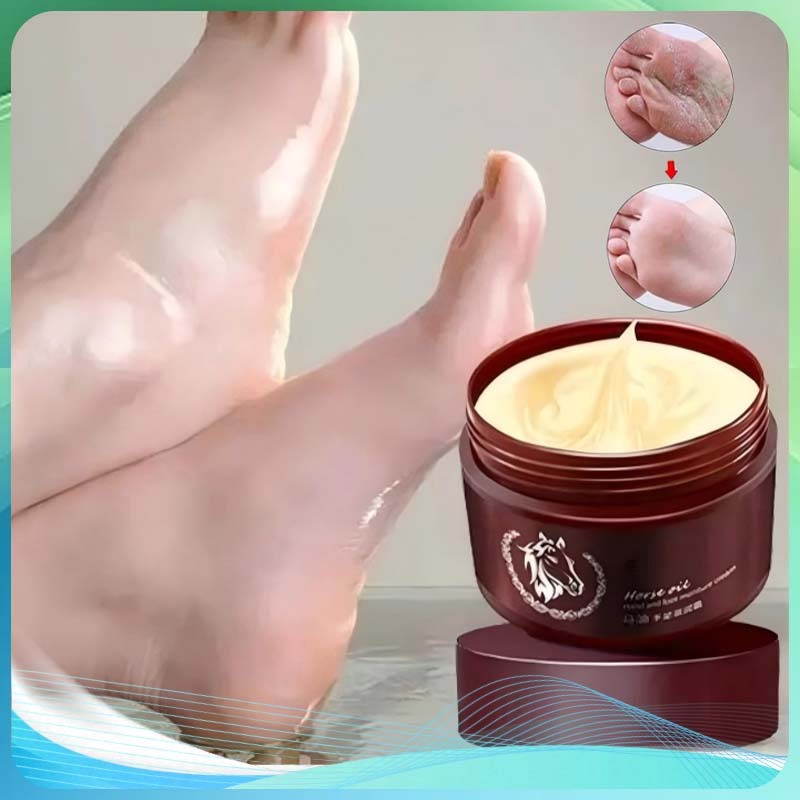 Hand Foot Cream Horse Oil Hand Pelembap Kaki Horse Oil Hand And Foot Tangan Krim Kaki Anti-Chafing 1