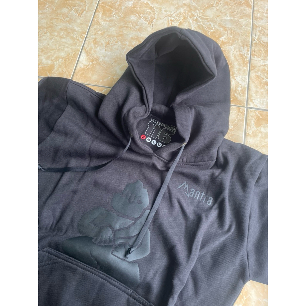 Hoddie Mantra 116K 2025 - Full Black