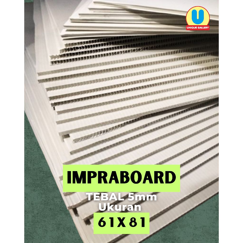 IMPRABOARD UKURAN 60X80 CM / IMPRABOARD LEMBARAN KOTAK