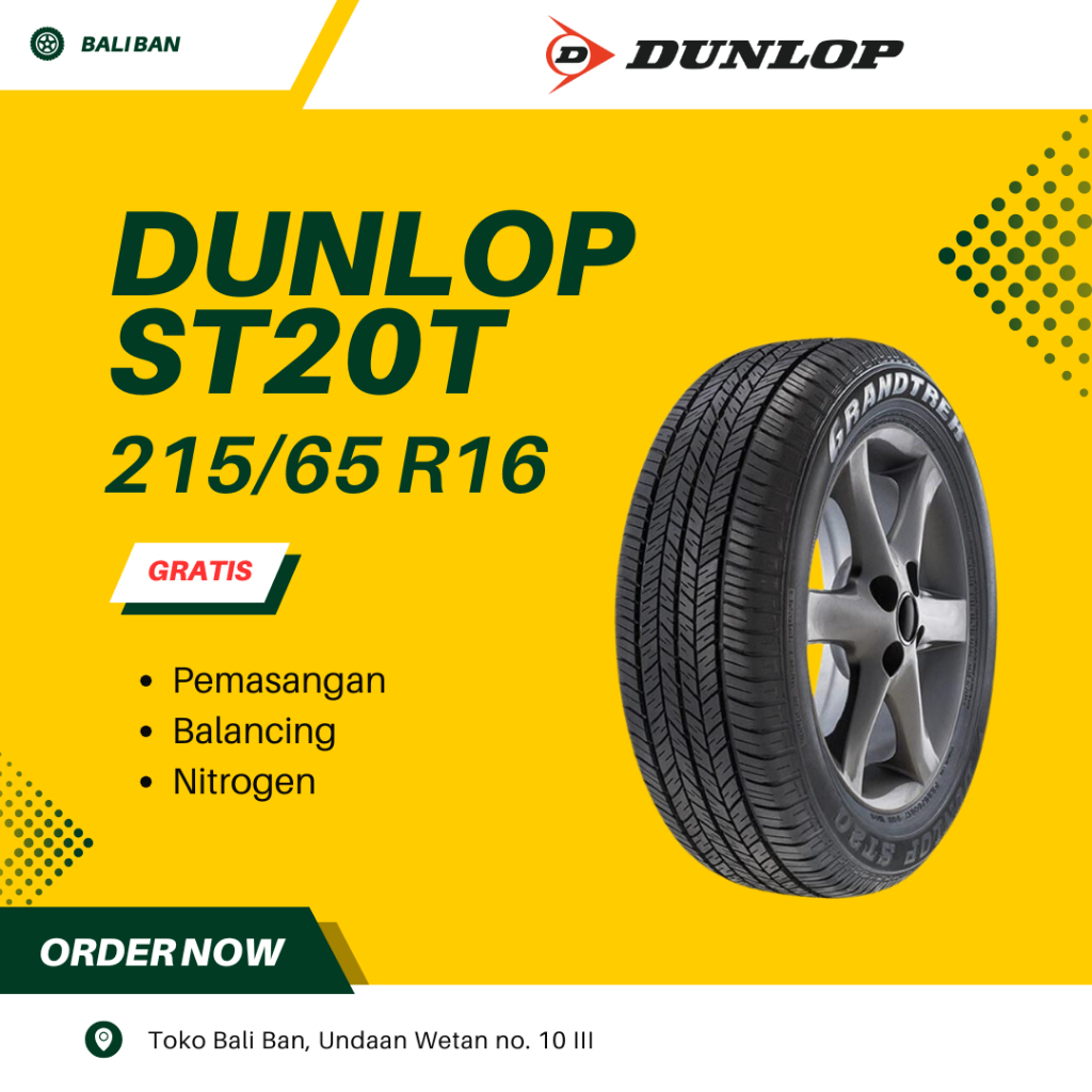 Ban Dunlop ST20T 215/65 R16