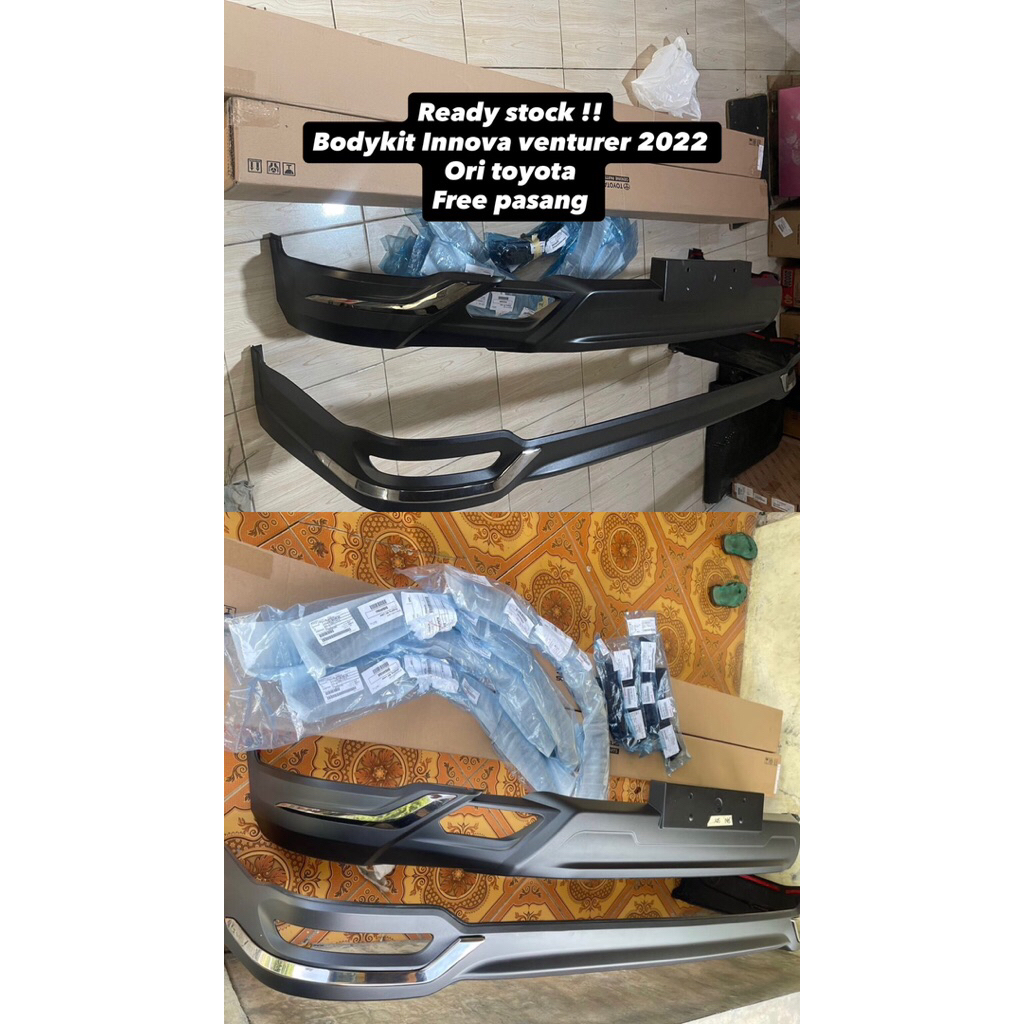 BODYKIT INNOVA REBORN FACELIFT VENTURER SET KOMPLIT ORI TOYOTA/BODYKIT INNOVA/BUMPER INNOVA FACELIFT