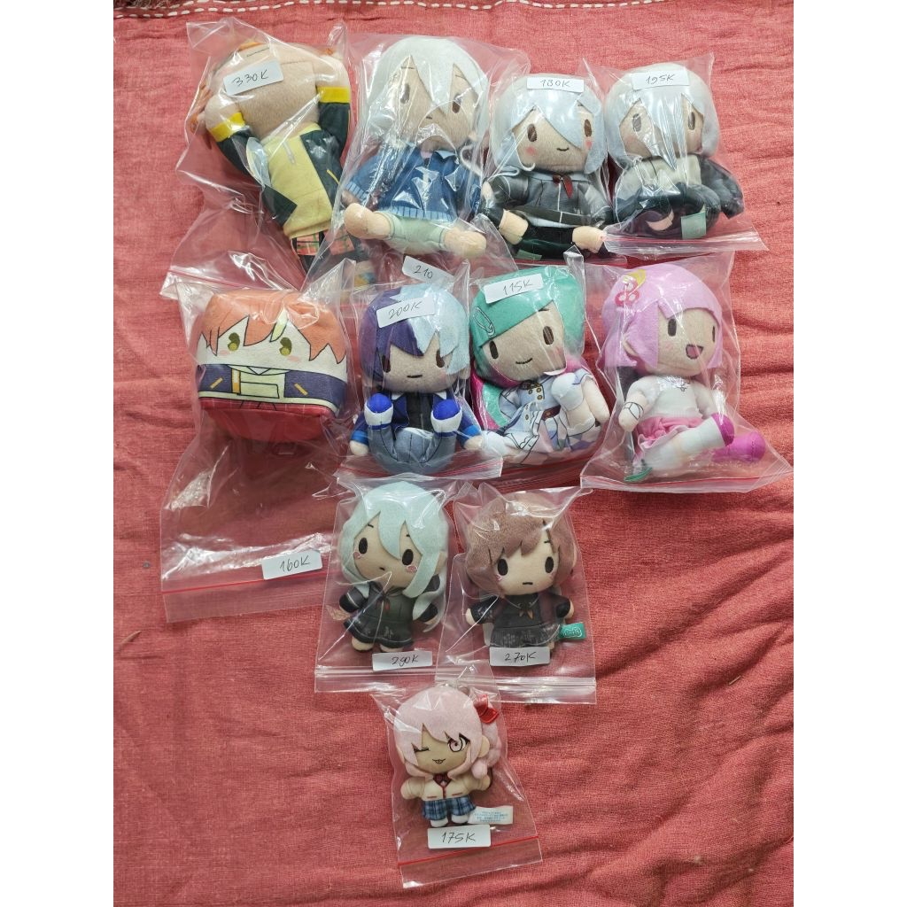 [Pengiriman Libur tgl 14~22] Project Sekai Proseka PRSK PJSK Fuwapuchi fuwa plush Toya Akito Haruka 