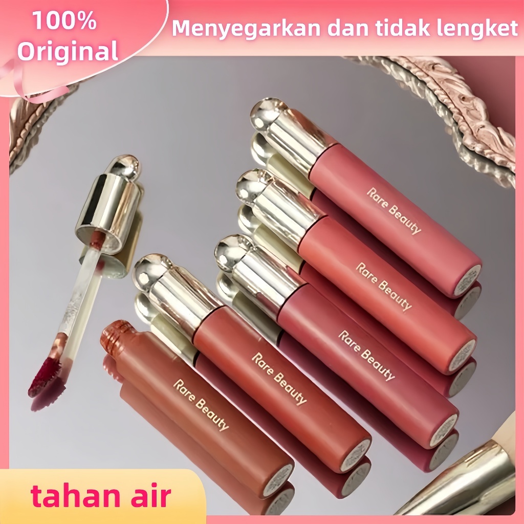 RARE BEAUTY Soft Pinch Lip Tinted Oil Lip Tint Warna Tahan Lama Glossy dan Plumpy Finish Waterproof 