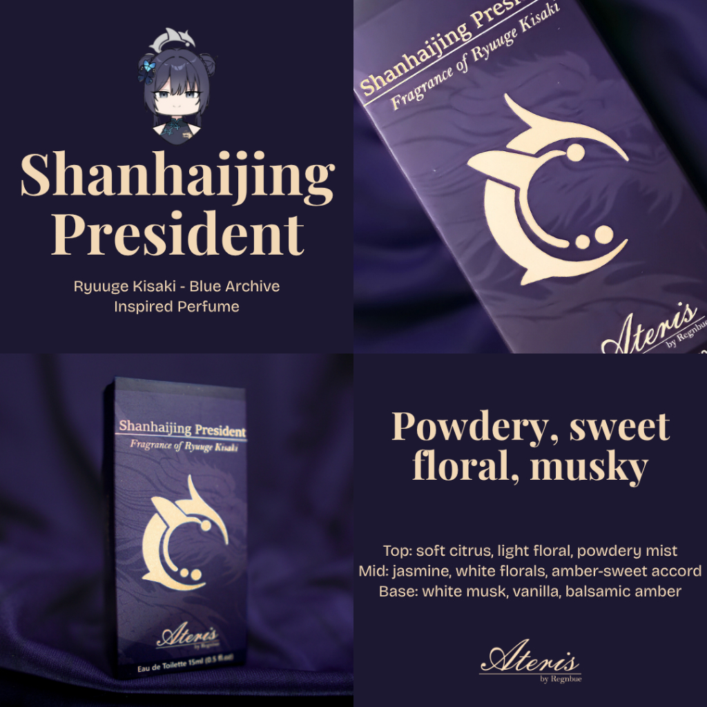 Blue Archive Inspired Perfume Kisaki Shanhaijing President