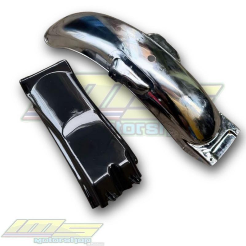 Slebor Belakang GL100 GL 100 Impor Bahan Tebal Set Sambungan Slebor Belakang Spakbor Belakang GL100 