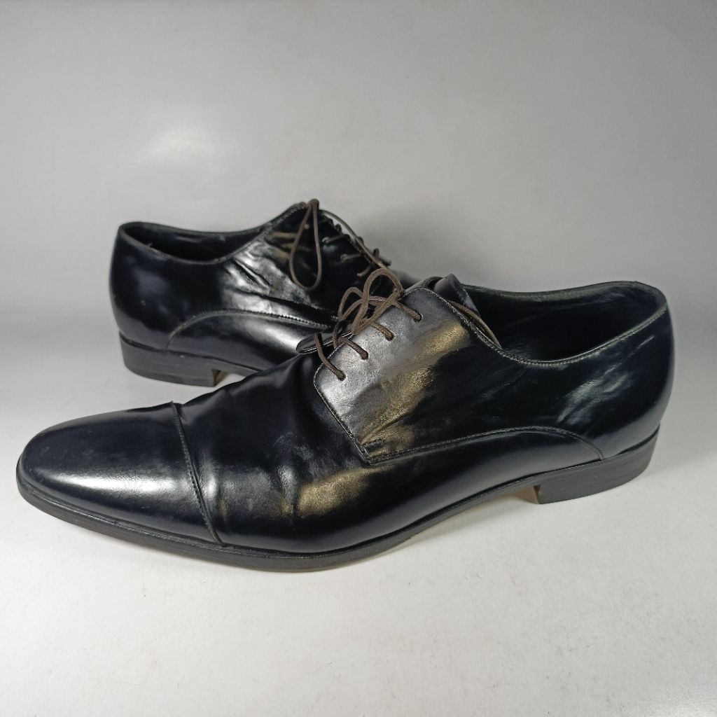 Fashion leather loafers 44 size man shoes