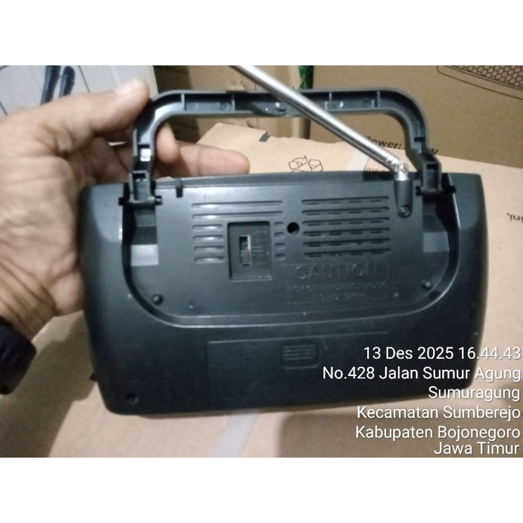 Radio Tens TSR-912 AC/DC 4band Normal Bekas berkwalitas