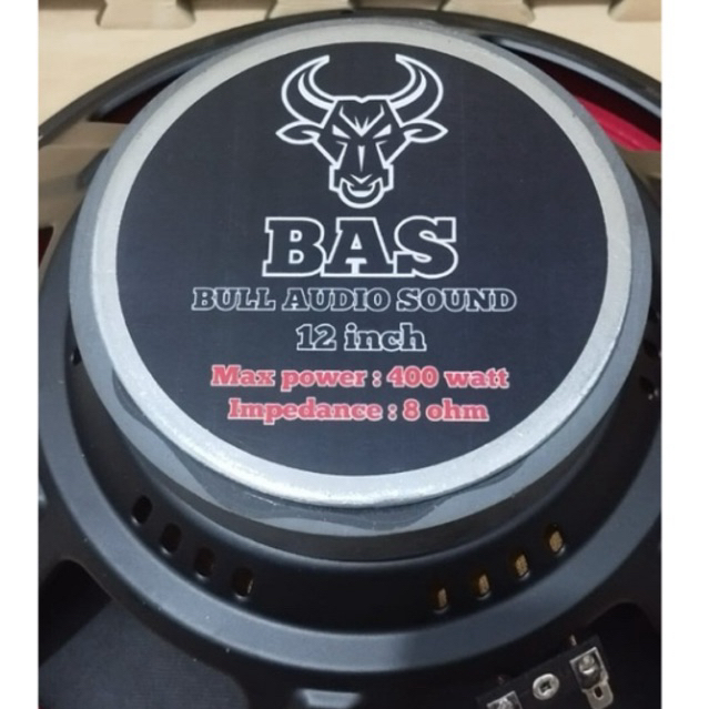 bull audio sound speaker komponen 12 inch FR 400 watt 8 ohm speker driver 12” fullrange original spi