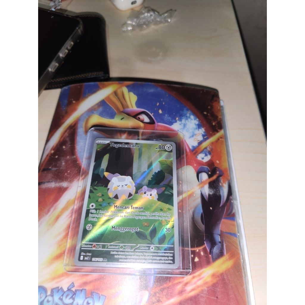 Kartu pokemon tcg trading card game AR togedemaru