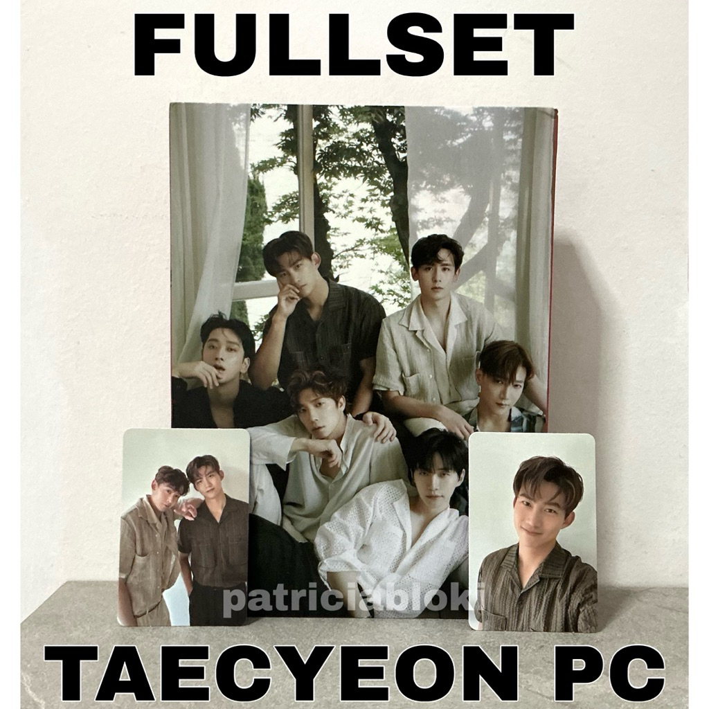 Fullset 2PM 7th Full Album MUST Light Ver Pc Photocard Taecyeon unsealed Nichkun hands up grown go c