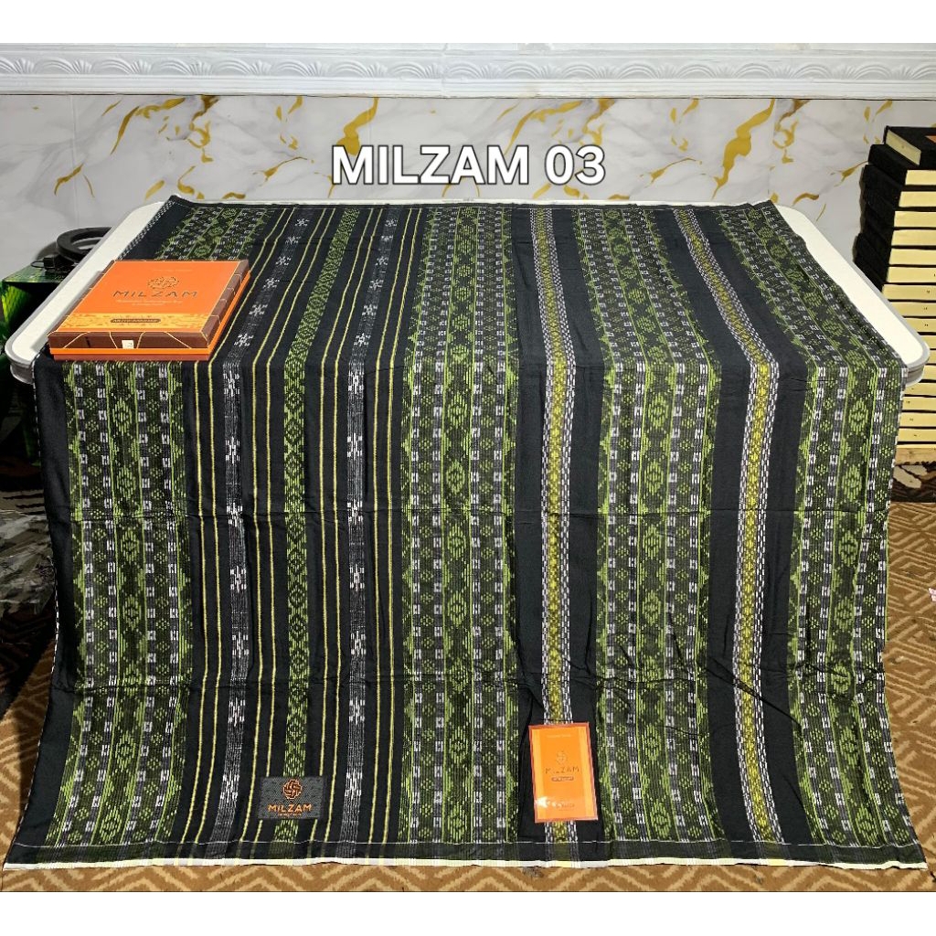 Sarung Milzam Bandar Motif Timbul