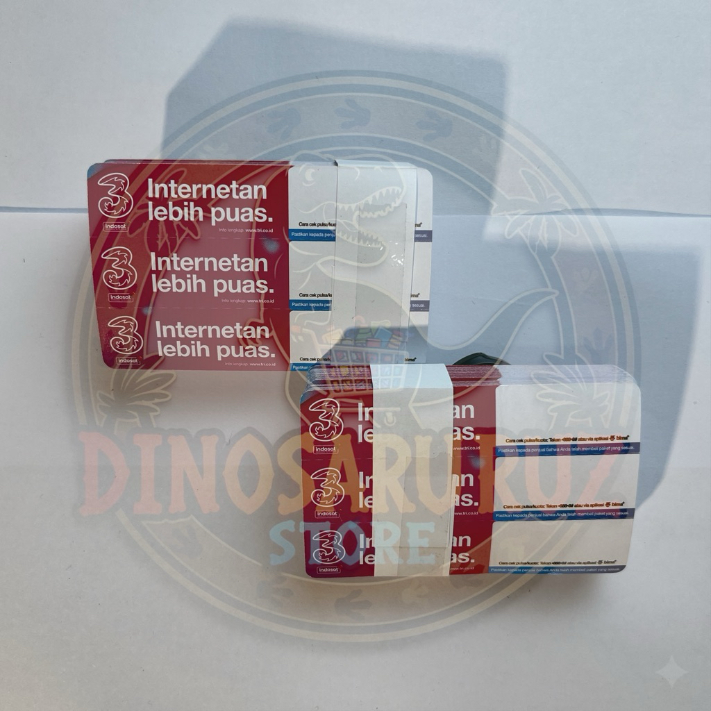 Voucher Kosong Tri / 3 Murah