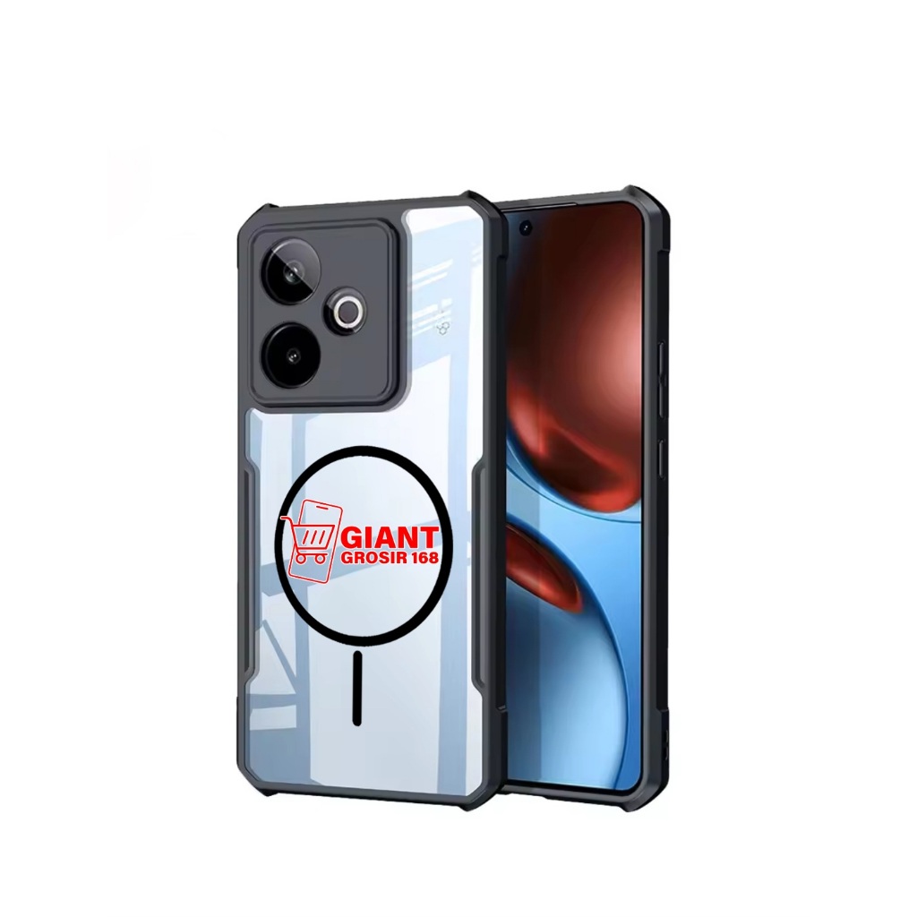 Case Magsafe Realme GT 6 Realme GT 7 Realme GT 7T Fusion Case Armor Shockproof Casing hp Realme GT 6
