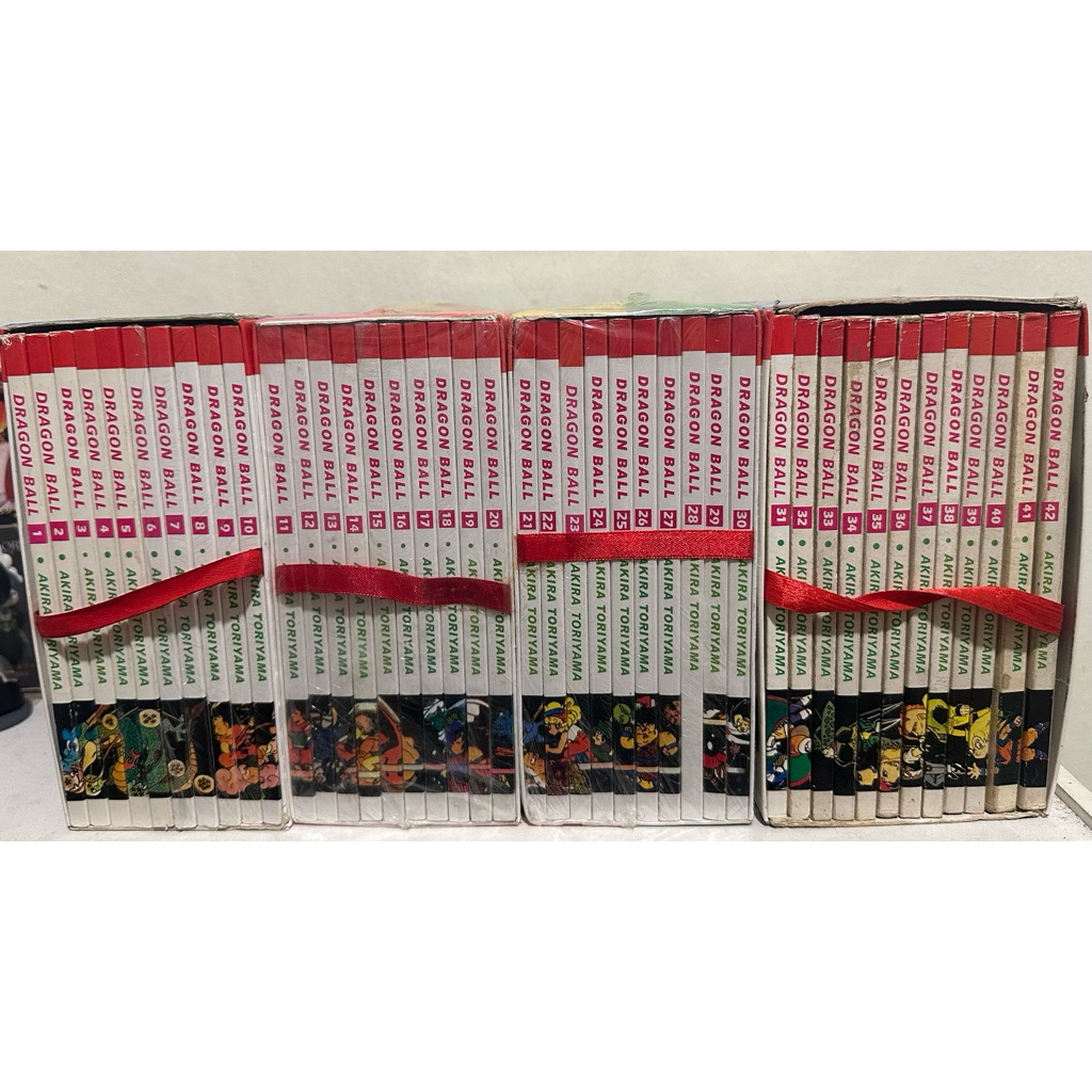 Komik Dragon ball list merah box set 1-42 segel kolpri