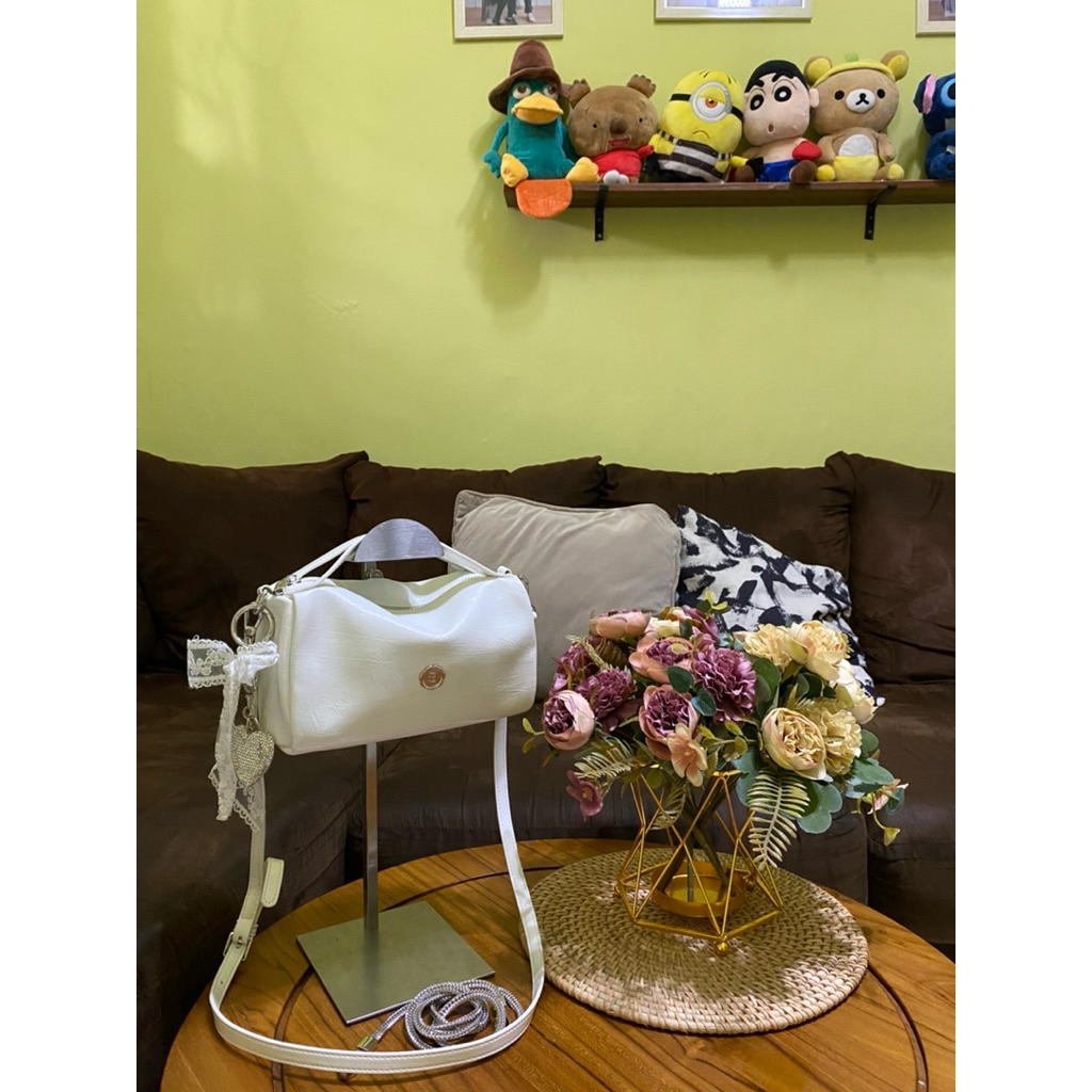 Tas Royal cuir ( white )