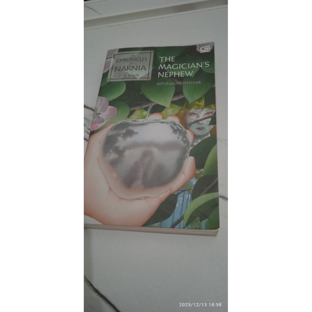 The magician's nephew, The chronicles of Narnia by C.S. Lewis (Novel Preloved)