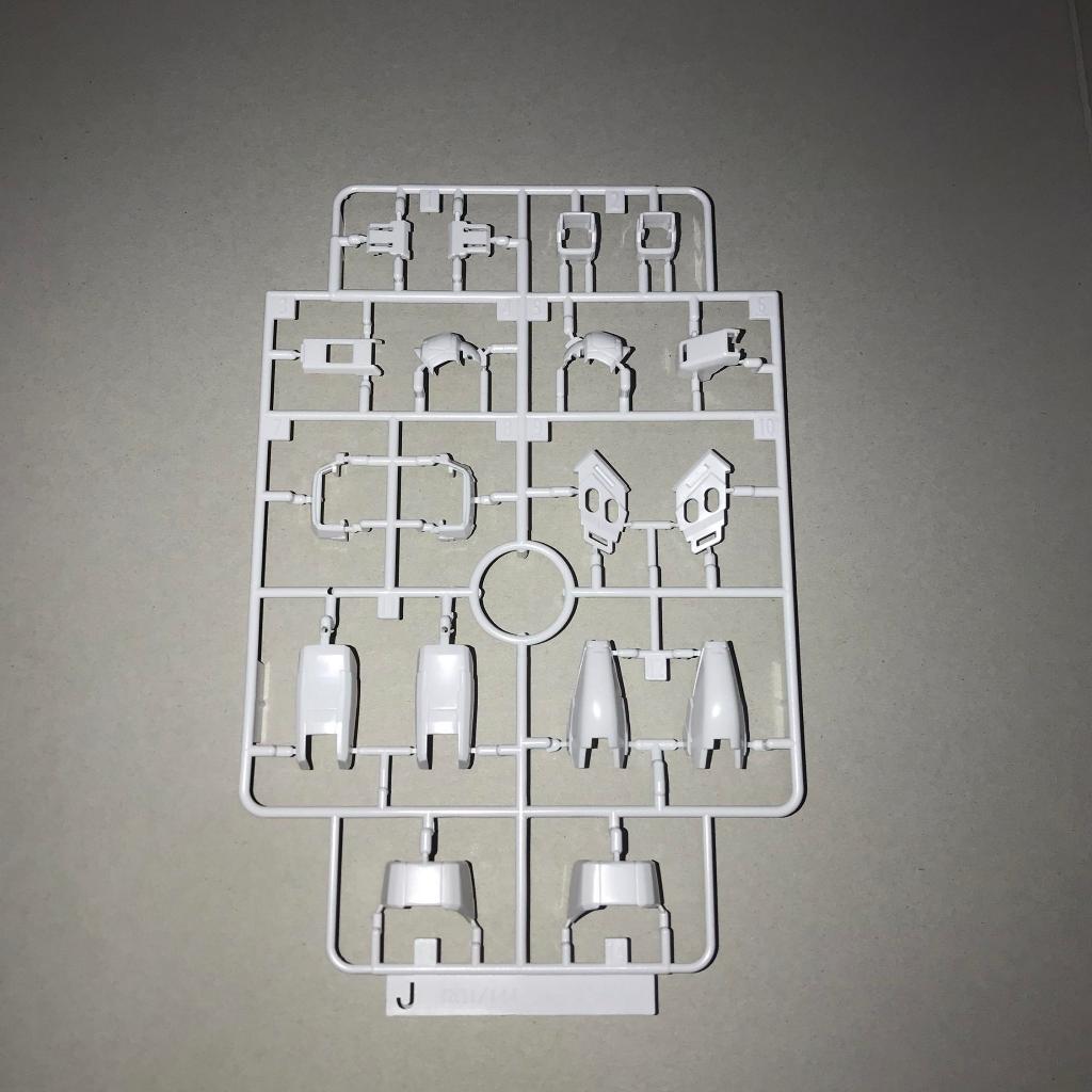 RG 32 Nu Gundam Part | Runner J | Nomor 01-14