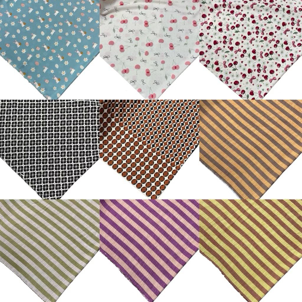 Katun Rayon Katun Rayon Premium Rayon Viscose Rayon Viscose Premium Rayon Motif Bahan Daster Bahan P