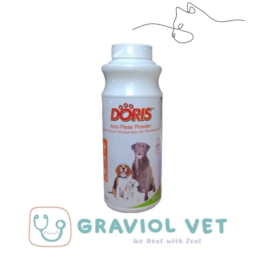 Bedak Doris Anti Flea Anjing