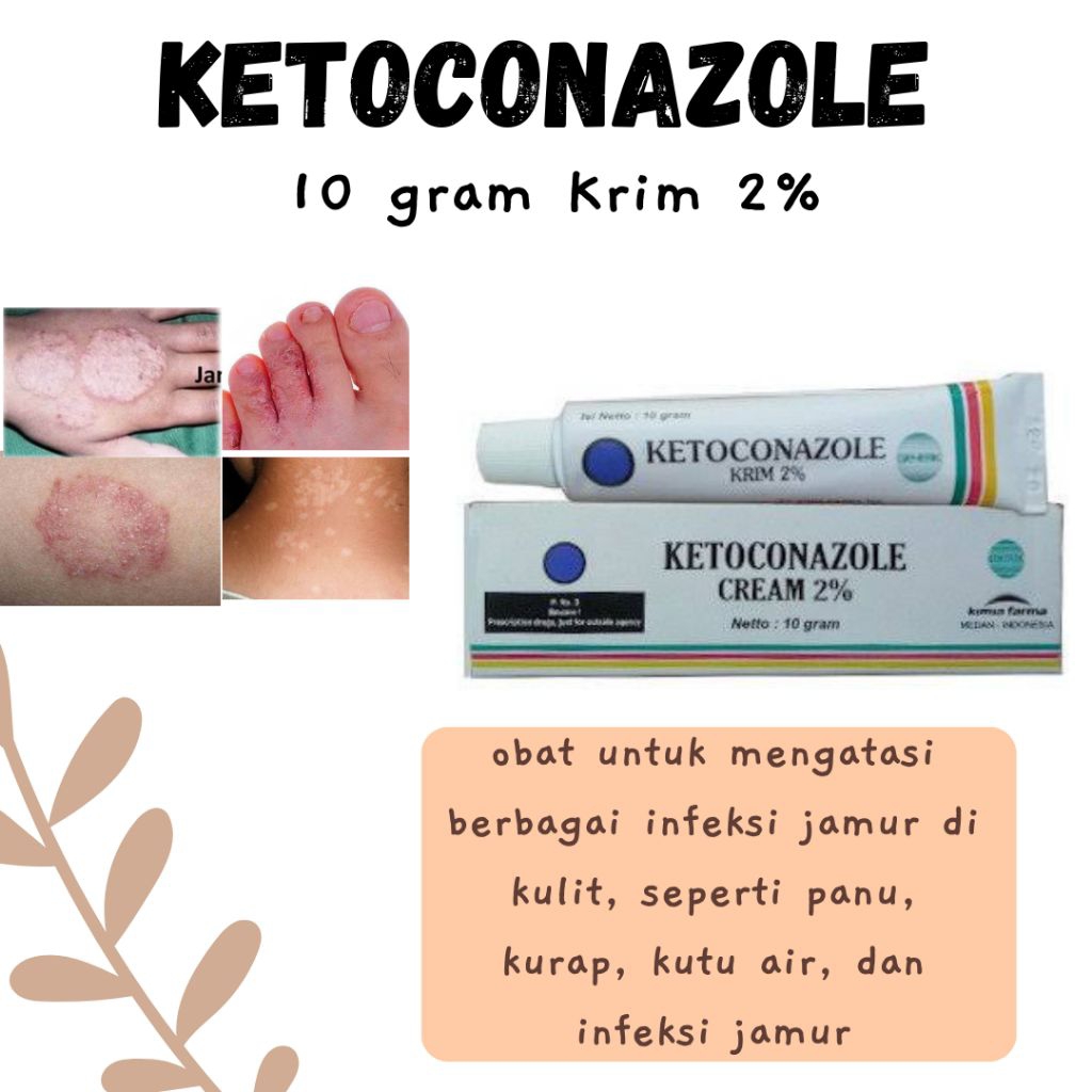 PROMO BELI 2 GRATI 1 SALEP KETOCONAZOLE OBAT GATAL INFEKSI BAKTERI ORIGINAL KIMIA FARMA