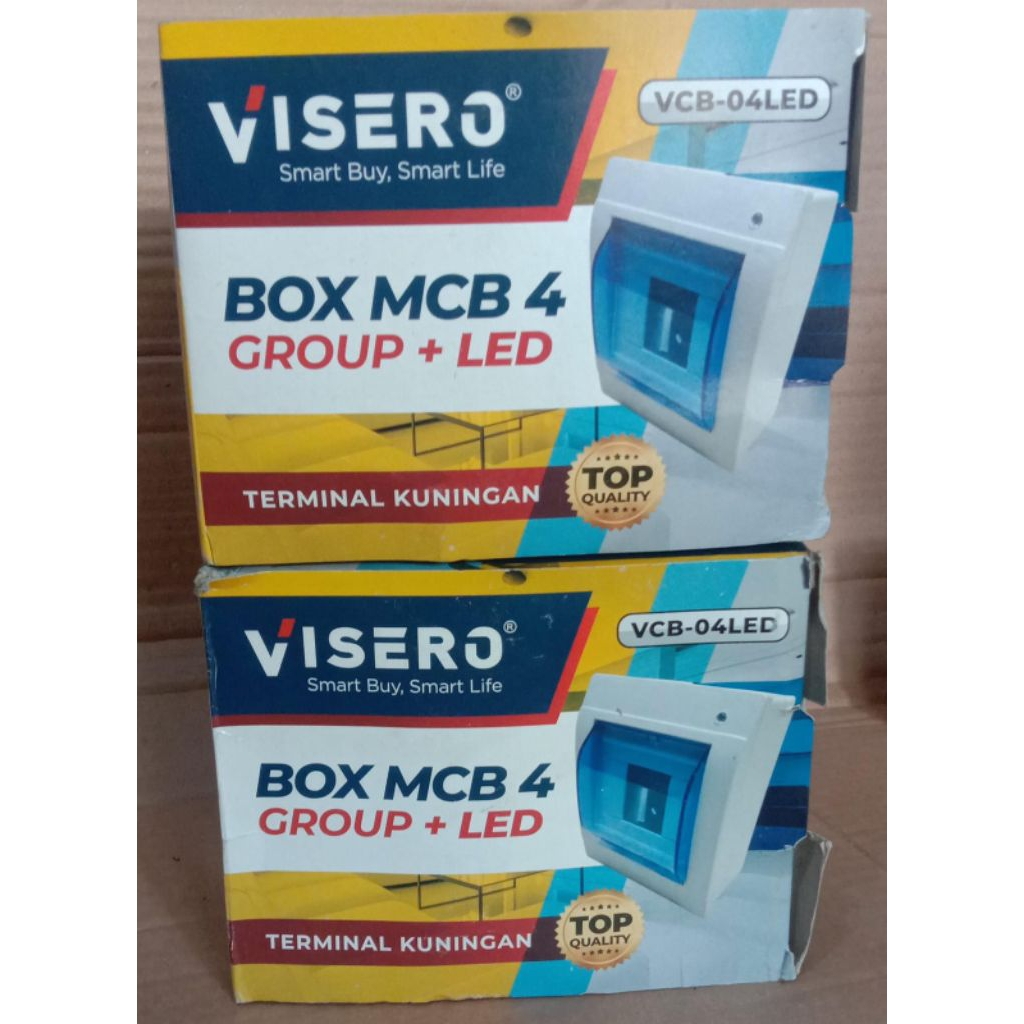 Box MCB Visero VCB-04LED 4 Group