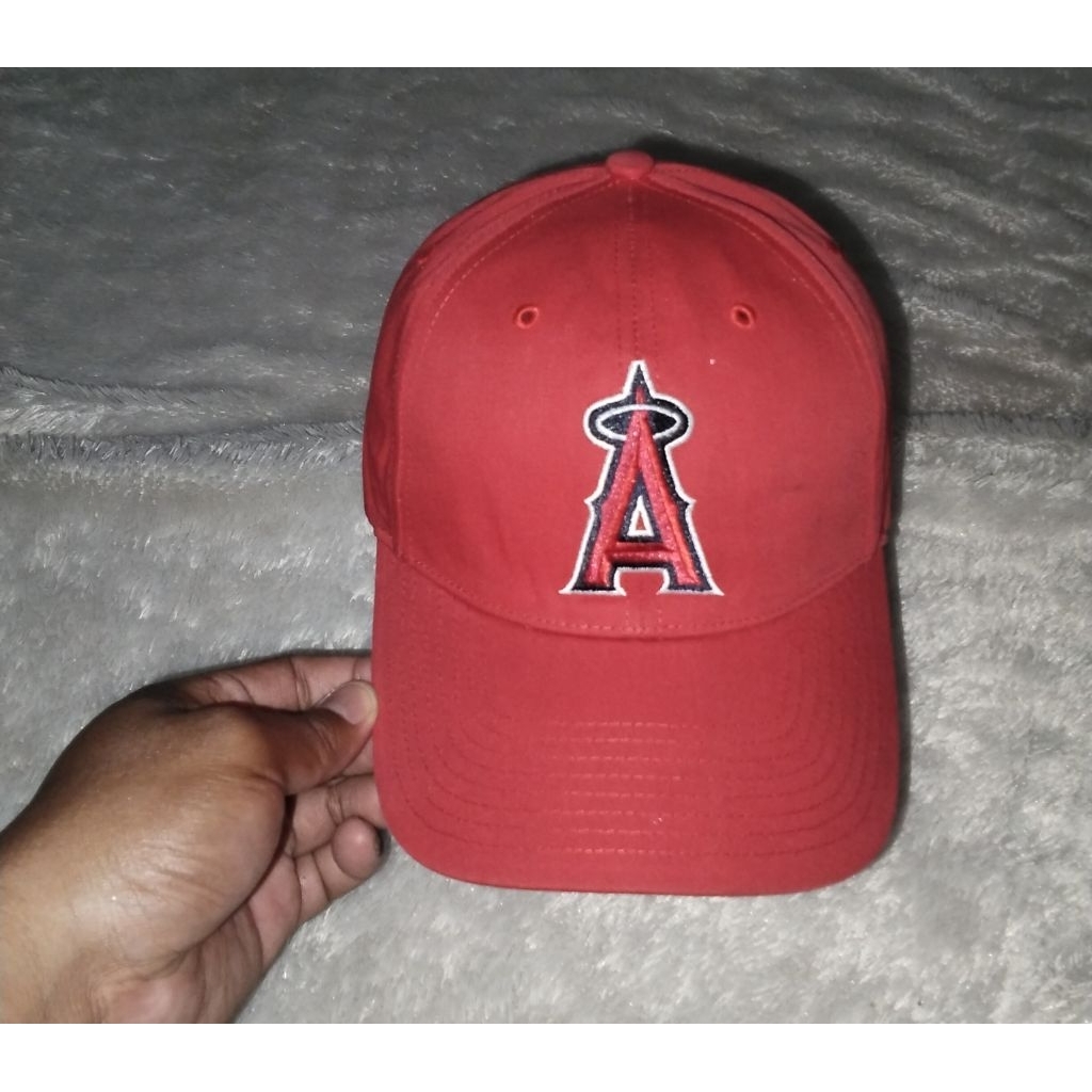 Topi MLB lama Logo A Second