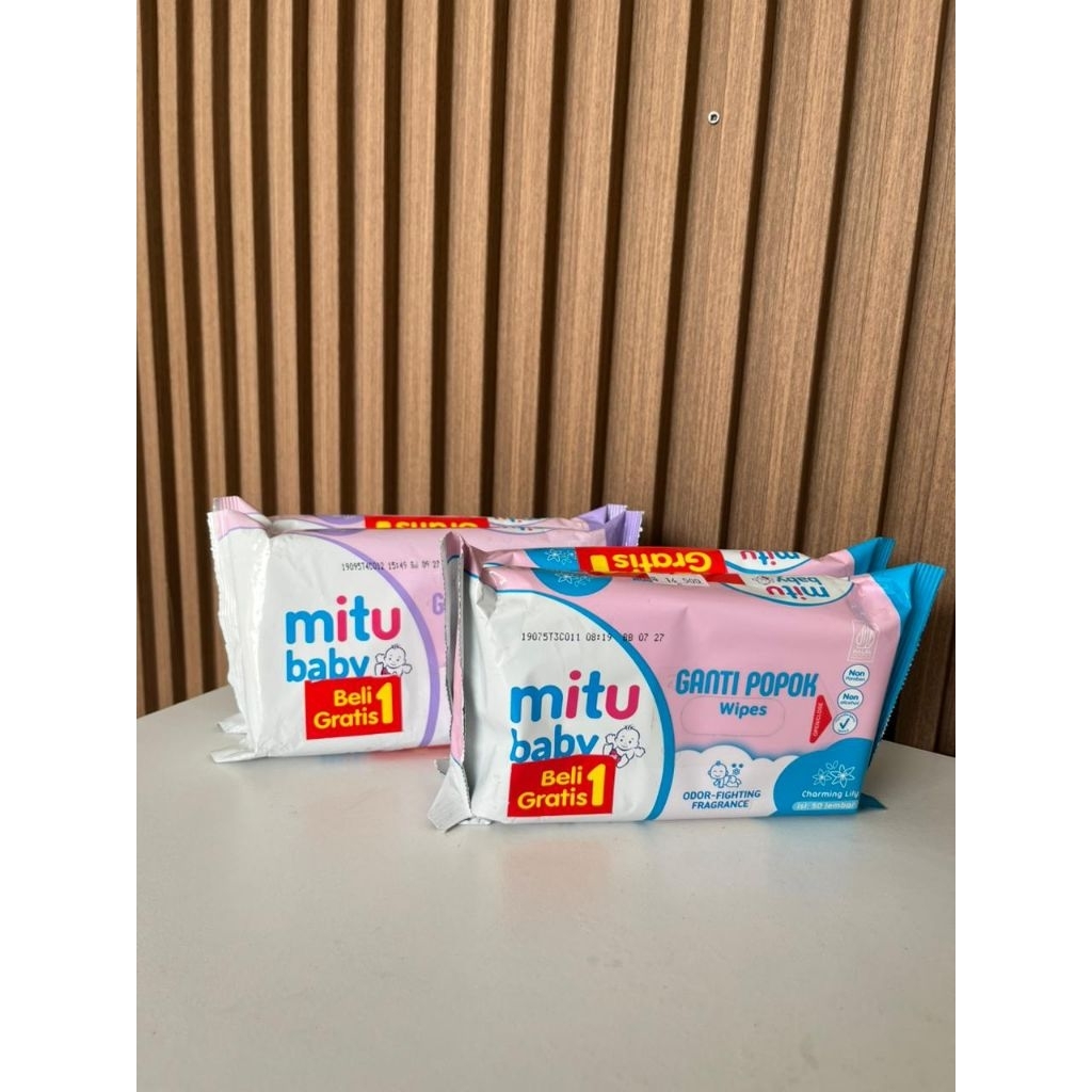 Tissue Basah Mitu Baby Buy 1 Get 1