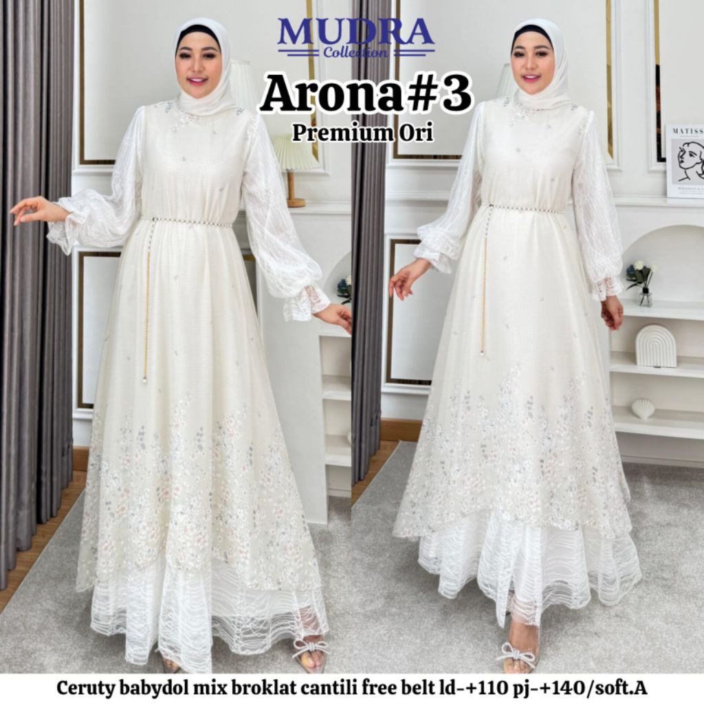 Haruma Premium Dress By Mudra