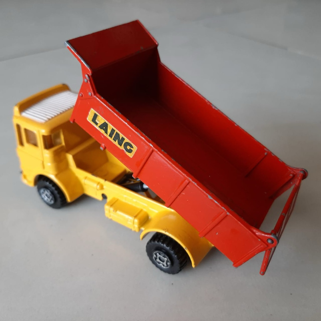 Matchbox SuperKings, K37/2 Leyland Tipper, Lesney Products made in England 1979, Dump Truck Leyland