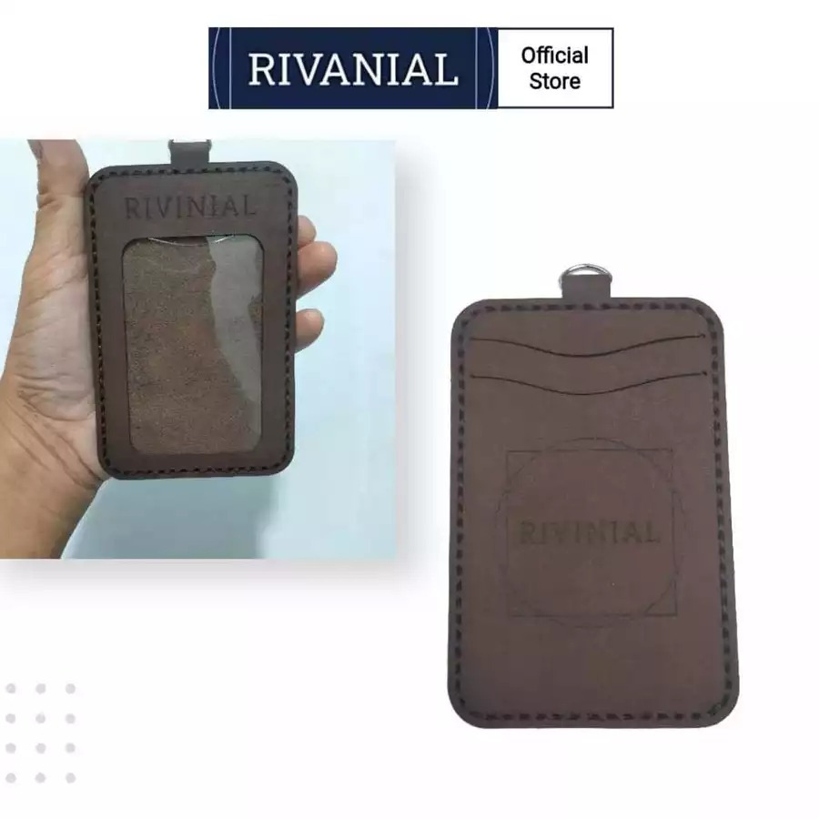 ID Card Free Custom Logo & Nama + Free Penjepit Saku Quiser Nametag