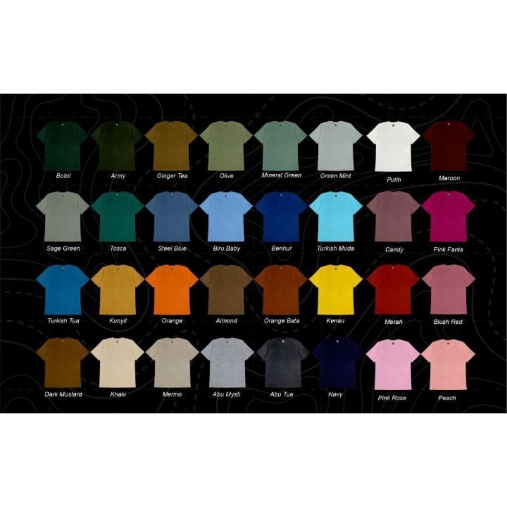 kaos polos knitto 24s