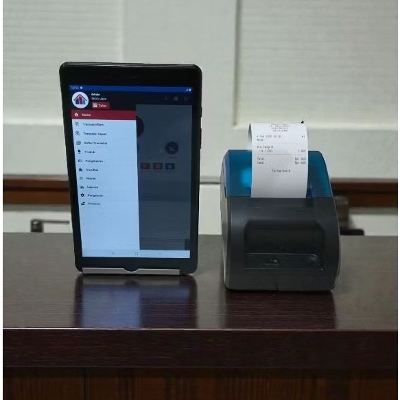 SALE Promo Paket kasir SAMSUNG 9 inc Program dan Printer 4G LTE Gofood Grabfood Dll