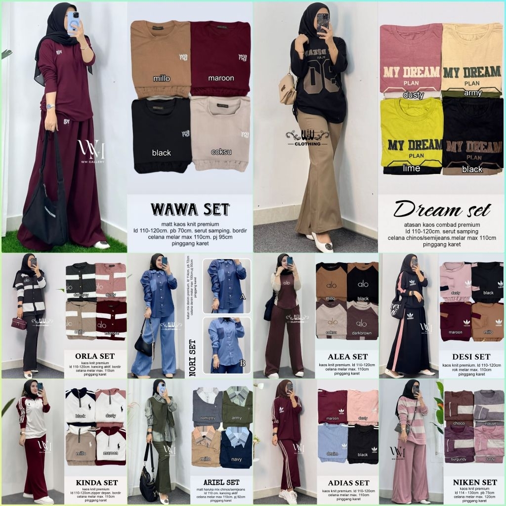 (COD NO CANCEL) NORI•ALEA•DREAM•ORLA•DESI•KINDA•WAWA•KELLY•ARIEL•SANNY•NUHA•AUDREY•JULE•AUDI•KIYA•AR