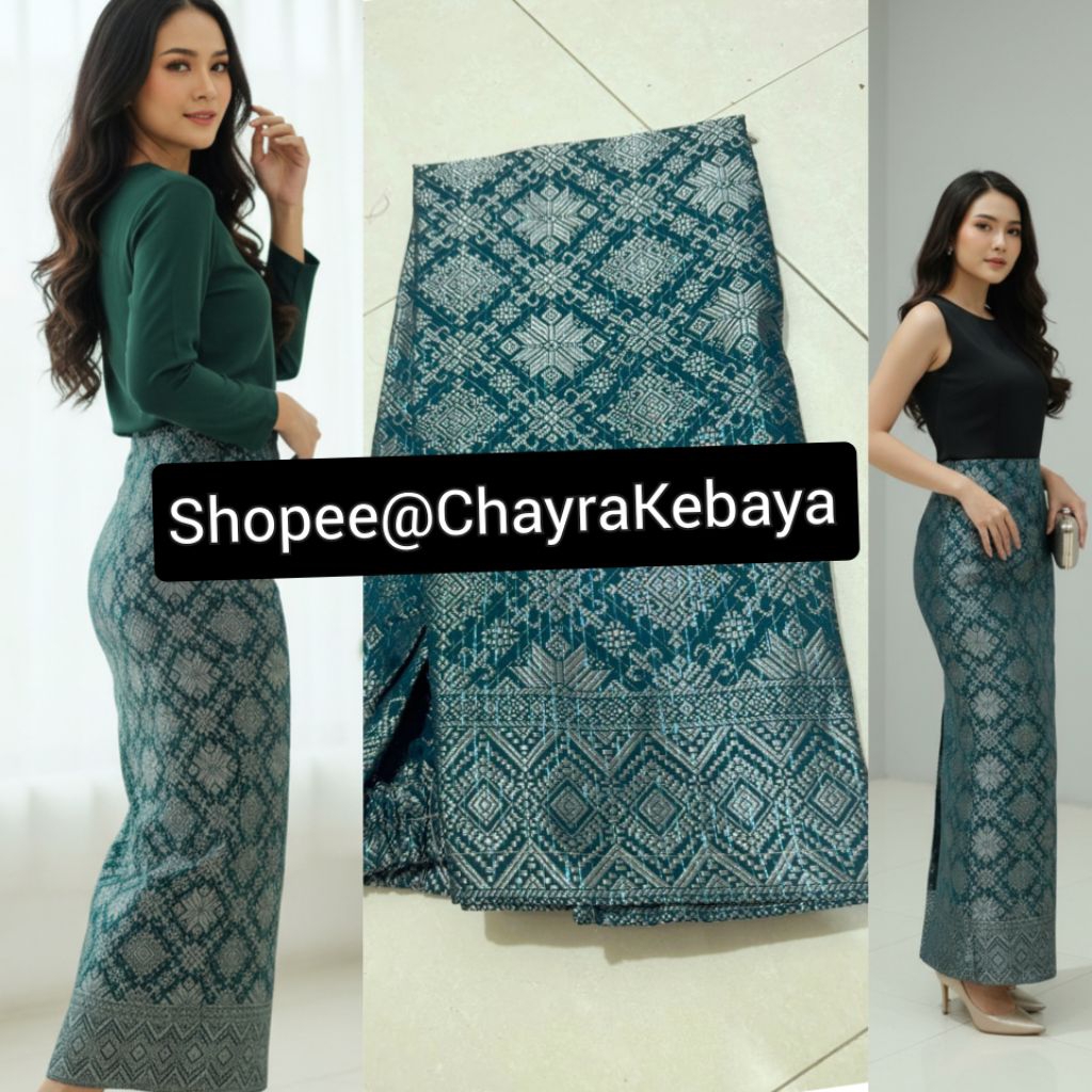 Songket Span / Rok span.SONGKET JADI / ROK SONGKET JADI /BAWAHAN KEBAYA / KAIN SARUNG