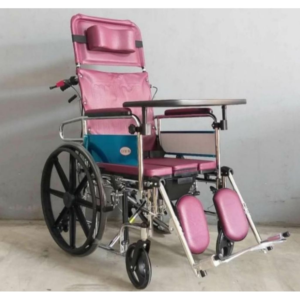 Kursi Roda Avico Siwa 5in 1 Multifungsi Ban mati