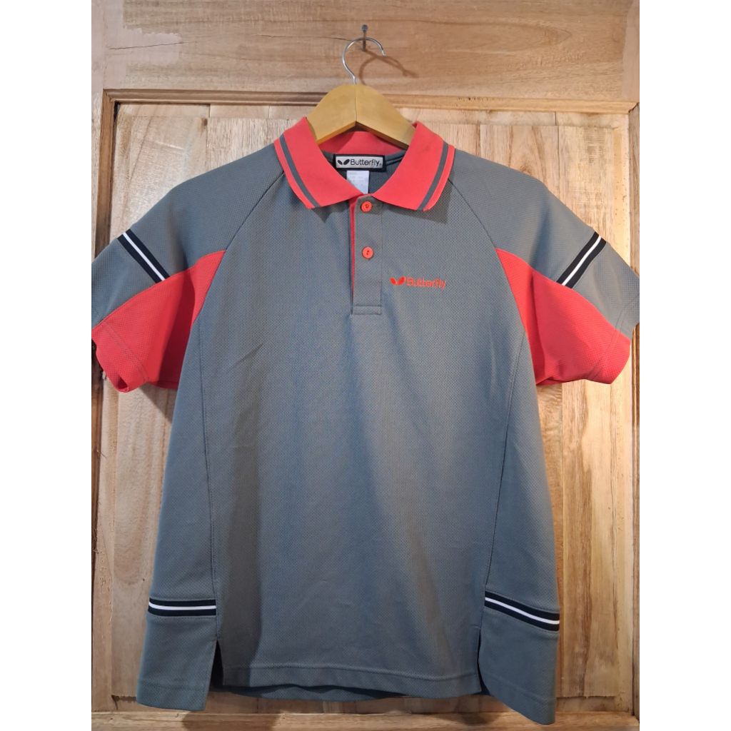 (BUTTERFLY) KAOS KERAH TENIS MEJA