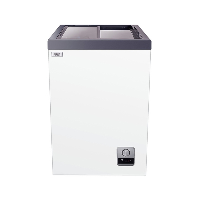 GEA Sliding Flat Glass Freezer SD-103 / FREEZER BOX KACA GEA SD 103