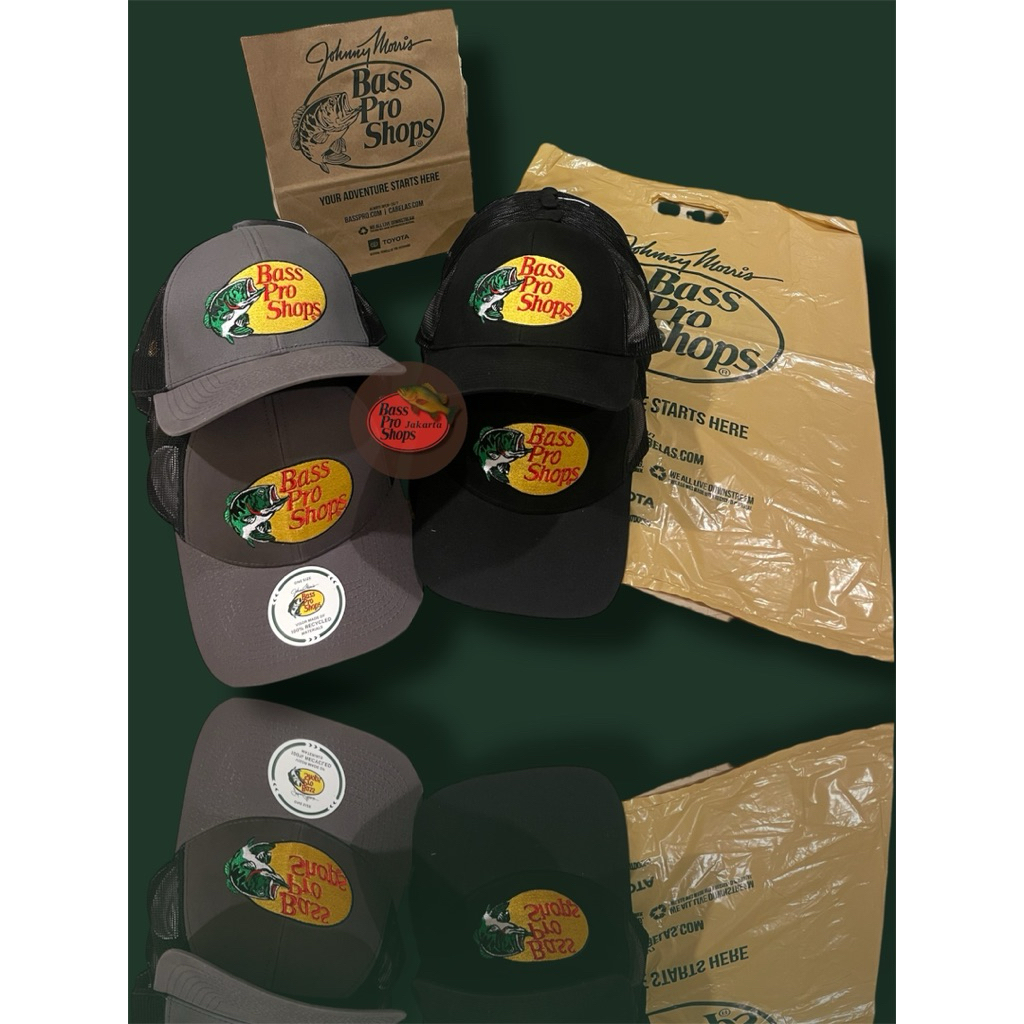Topi bass pro shops / bass pro shops cap original versi bordir special colorway