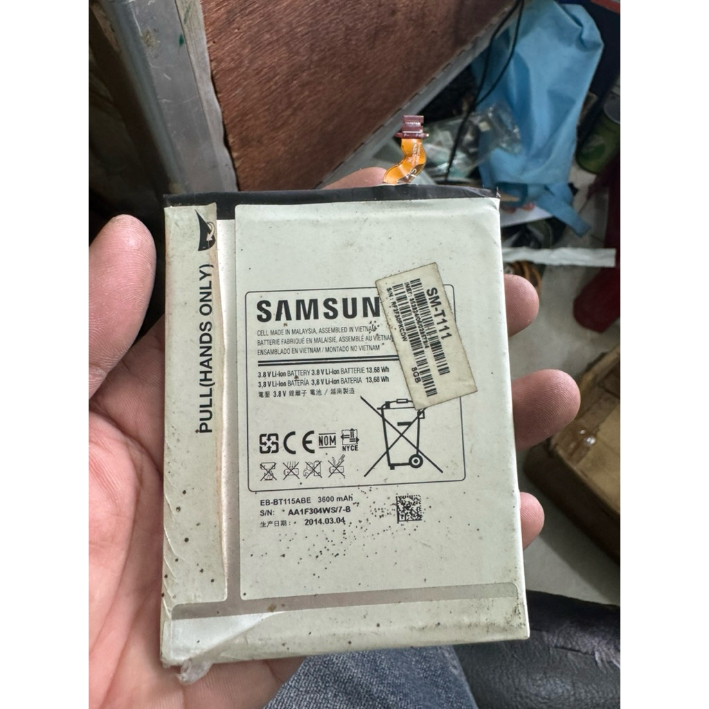 BATERAI SAMSUNG TAB 3 LITE ORIGINAL COPOTAN