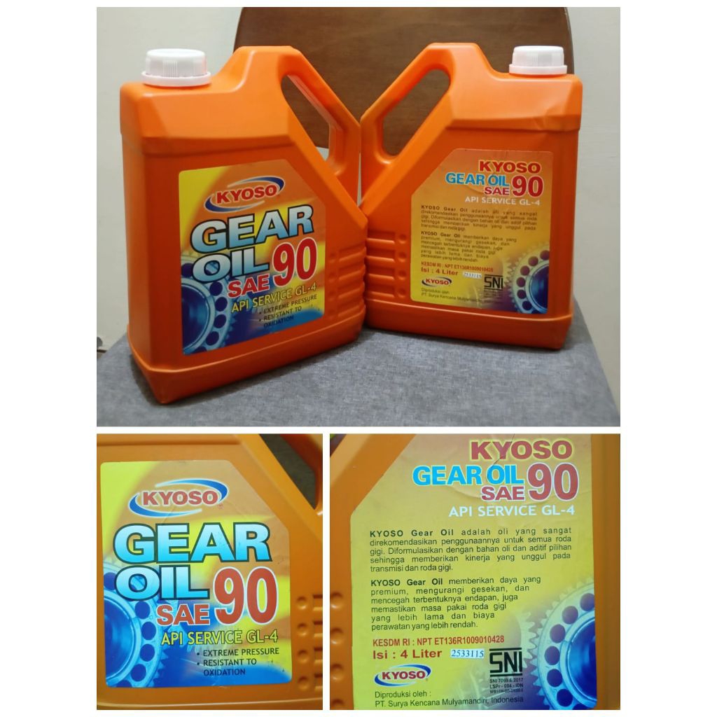 Oli Persneling Oli Gardan Mobil Manual