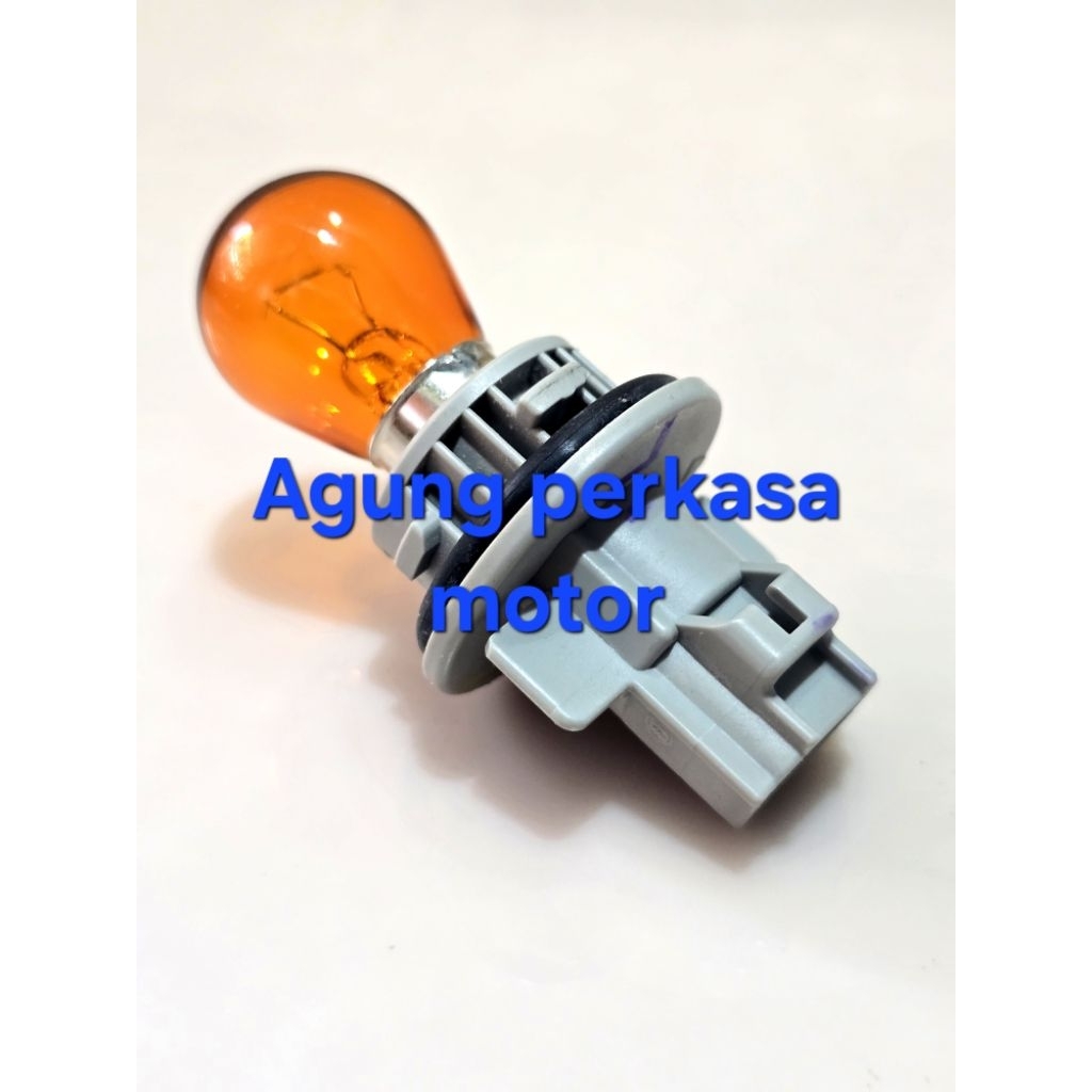 soket dan lampu sen socket lampu sein depan original kijang innova