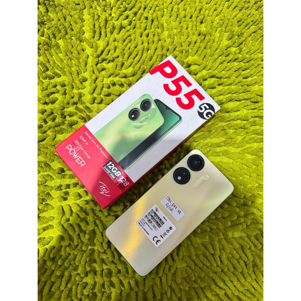 Itel P55 5G 6/128 Second Resmi Indonesia