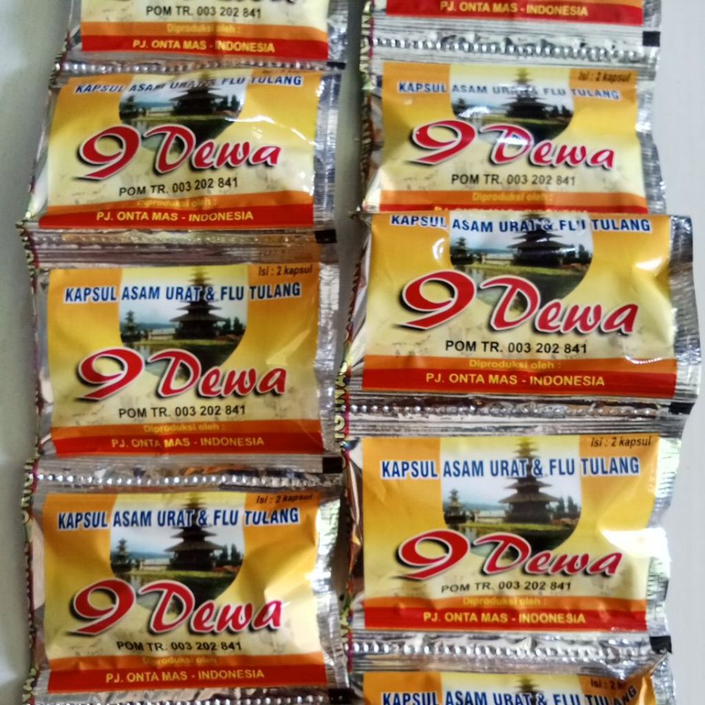 kapsul asam urat 9dewa