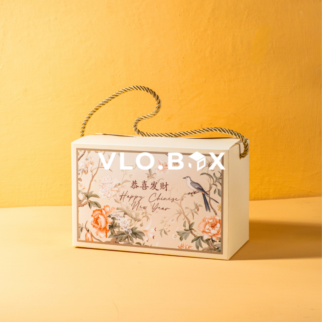 Kotak kue imlek tenteng | packaging hampers cny jinjing | box kue sincia imlek kue kering