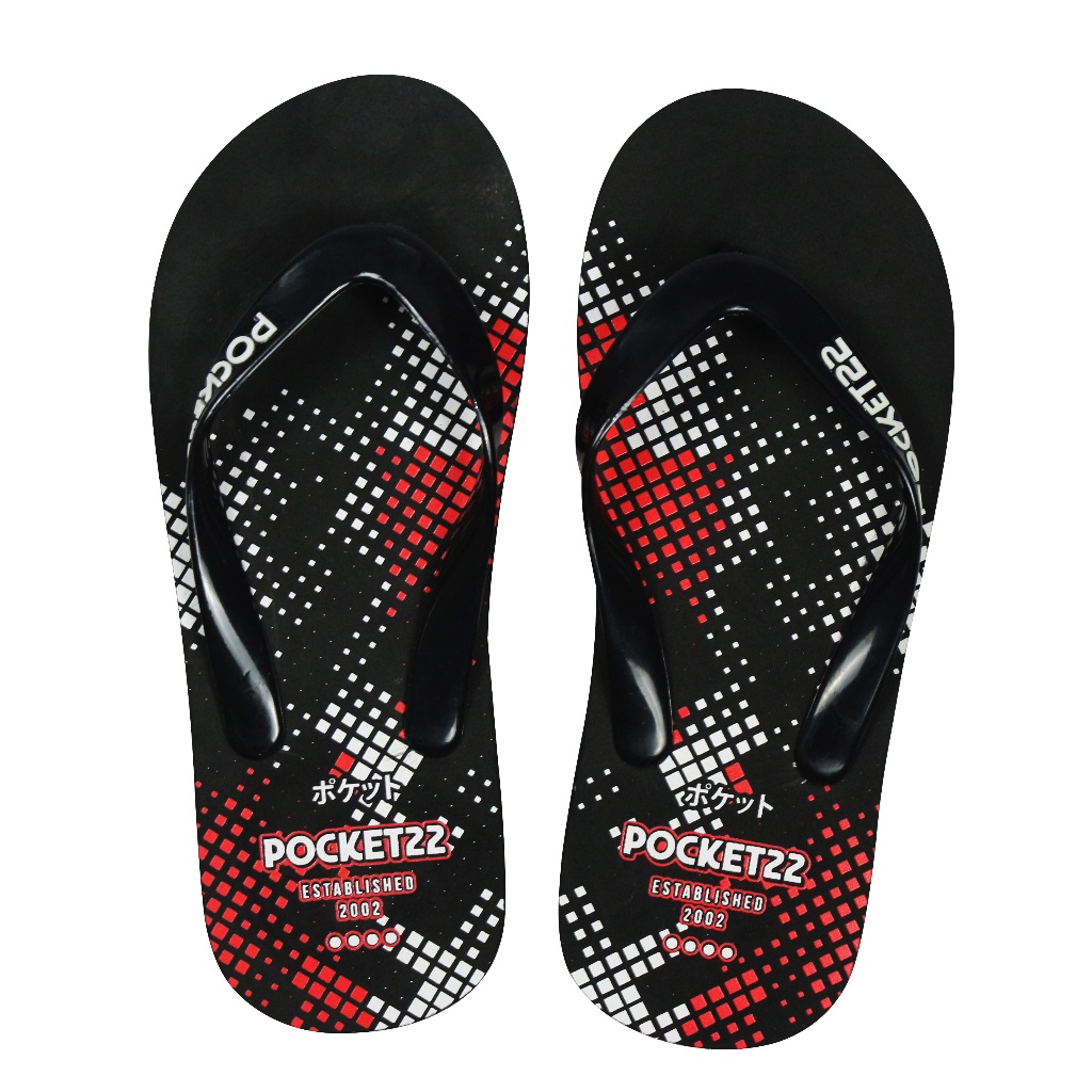 Pocket22 Sendal Motif FFD 1151 LANGRISH - Sandal Terbaru, Tampilan Menarik, Empuk Dan Nyaman Dipakai