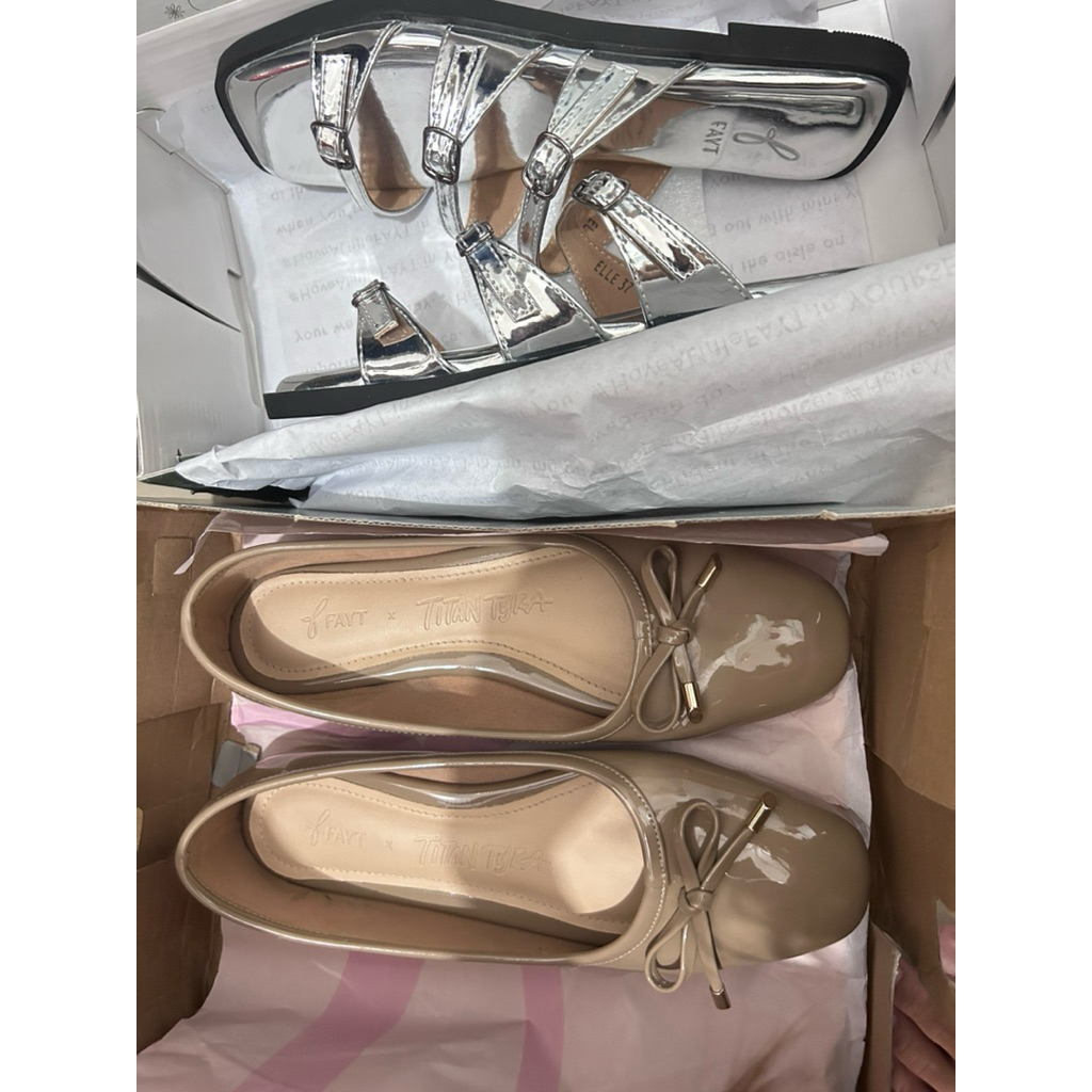 NEW - FAYT Sandal Flatshoes ELLE & ALPA