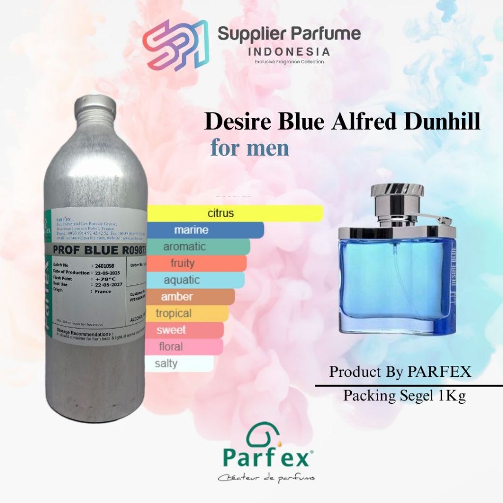 DUNHILL BLUE FOR WOMEN & MEN Product By PARFEX Segel 1Kg