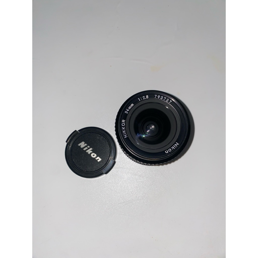 lensa nikon ais 24mm f2.8 vintage langka
